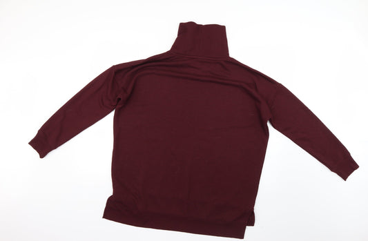 Matalan Womens Red Pullover Jumper Size M