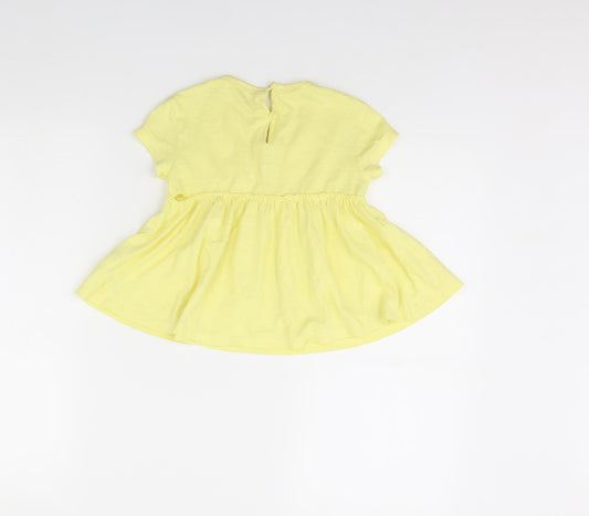 NEXT Girls Yellow Fit & Flare Size 3 Years