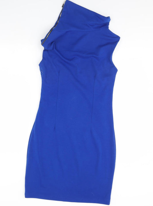 Sabrina Diamarts Womens Blue Pencil Dress Size M