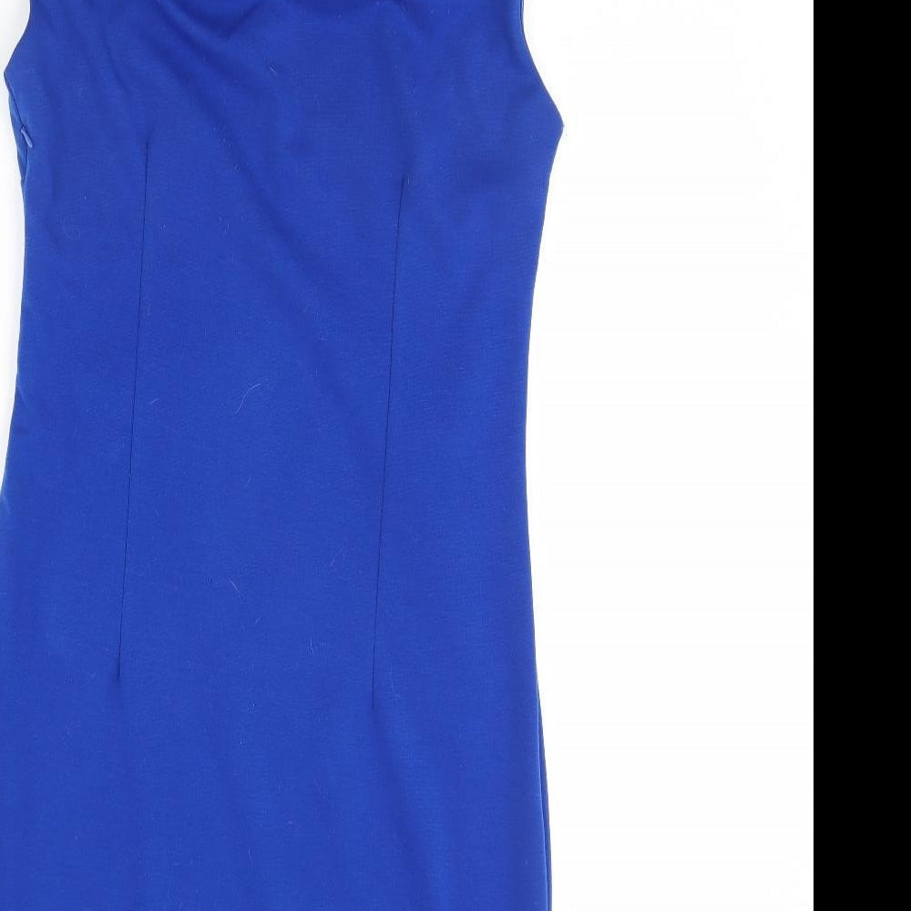 Sabrina Diamarts Womens Blue Pencil Dress Size M