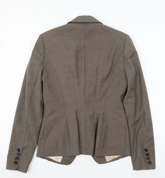 NEXT Womens Grey Jacket Suit Jacket Size 8