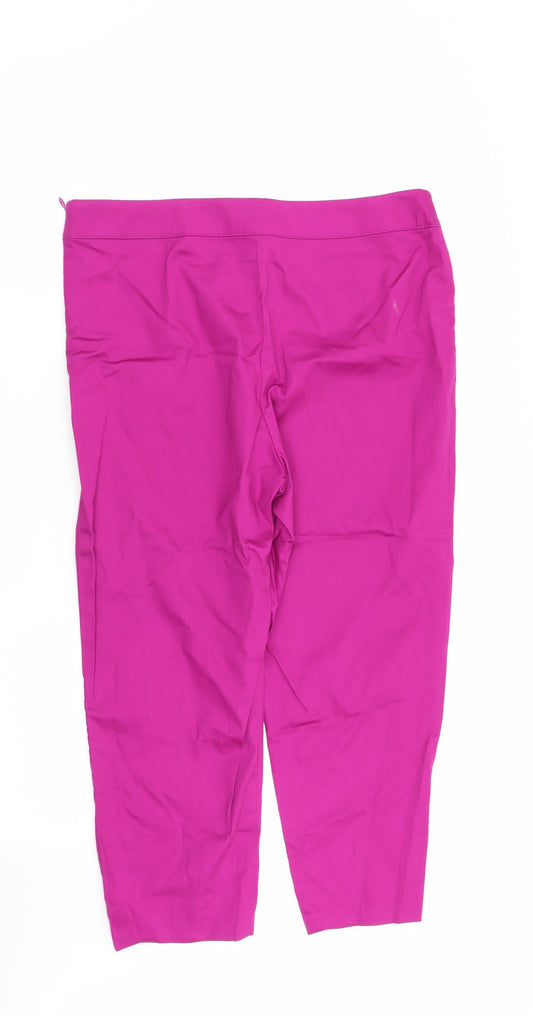 Preworn Womens Pink Trousers Size 30 in L21 in