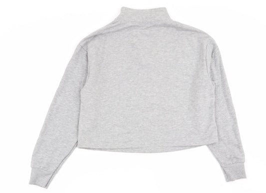 New Look Womens Grey Pullover Jumper Size 10