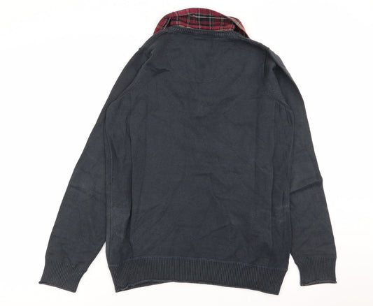 north coast Mens Blue Pullover Jumper Size S