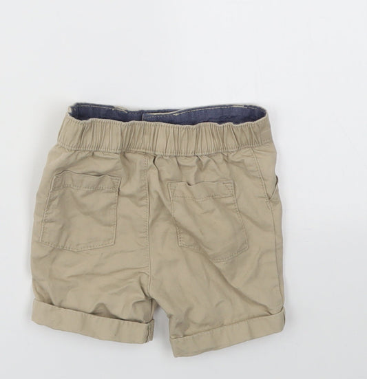FRED &FLO Boys Beige Capri Trousers Size 6-9 Months