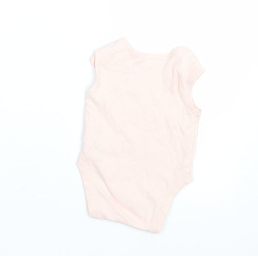 Primark Girls Pink Basic T-Shirt Size 0-3 Months