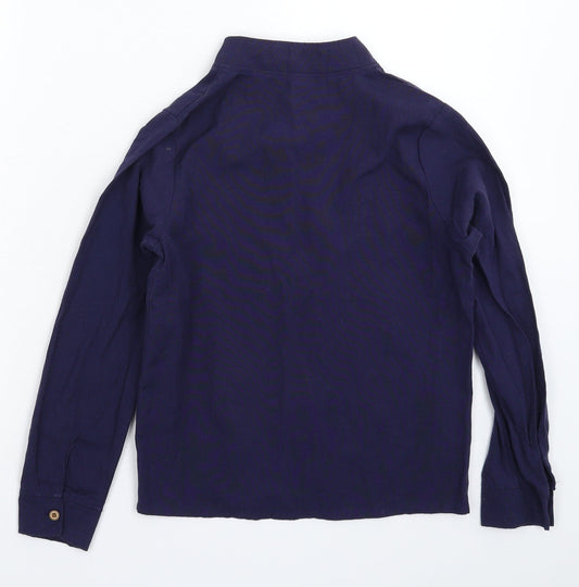 Forhan Boys Blue Basic Button-Up Size 10-11 Years