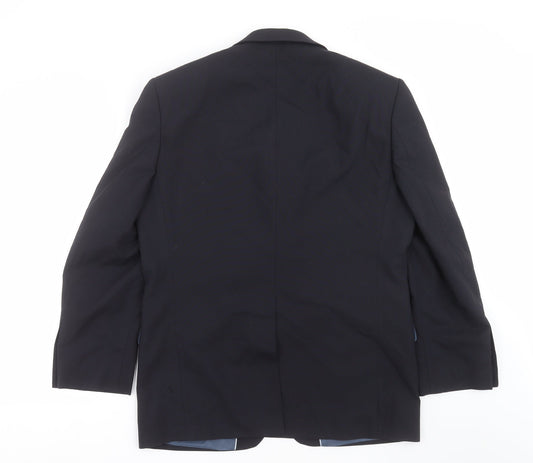 Marks and Spencer Mens Blue Jacket Suit Jacket Size 40
