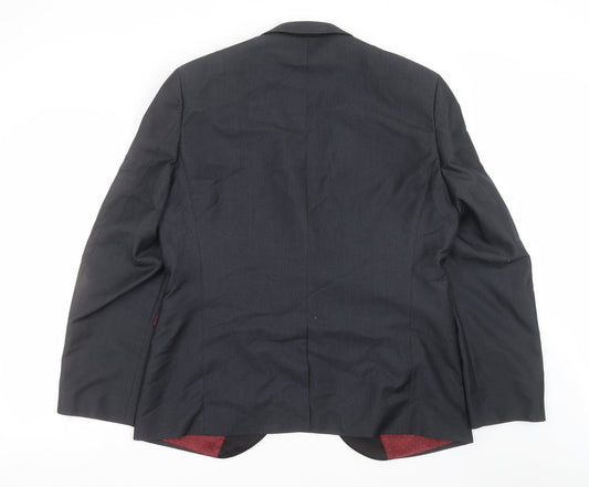 NEXT Mens Grey Jacket Suit Jacket Size 44