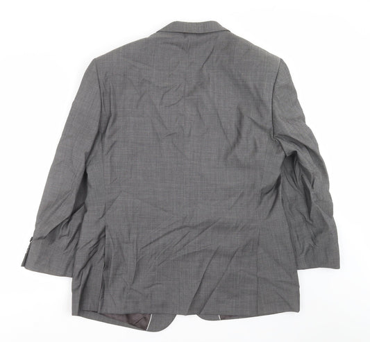 Marks and Spencer Mens Grey Jacket Suit Jacket Size 42