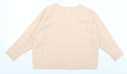 M&S Womens Pink Pullover Jumper Size 18