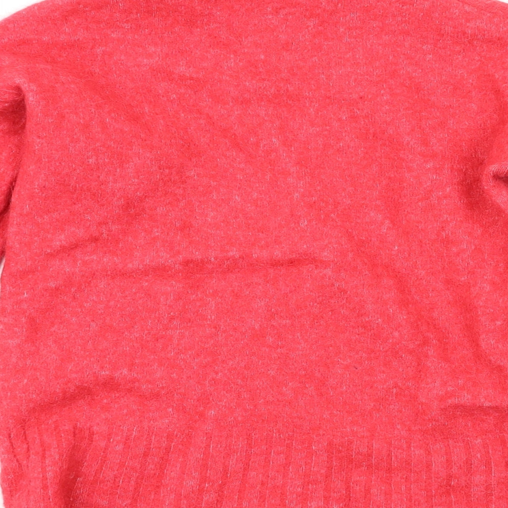 Marks and Spencer Womens Pink Pullover Jumper Size 8