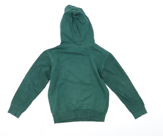 H&M Girls Green Pullover Hoodie Size 9-10 Years
