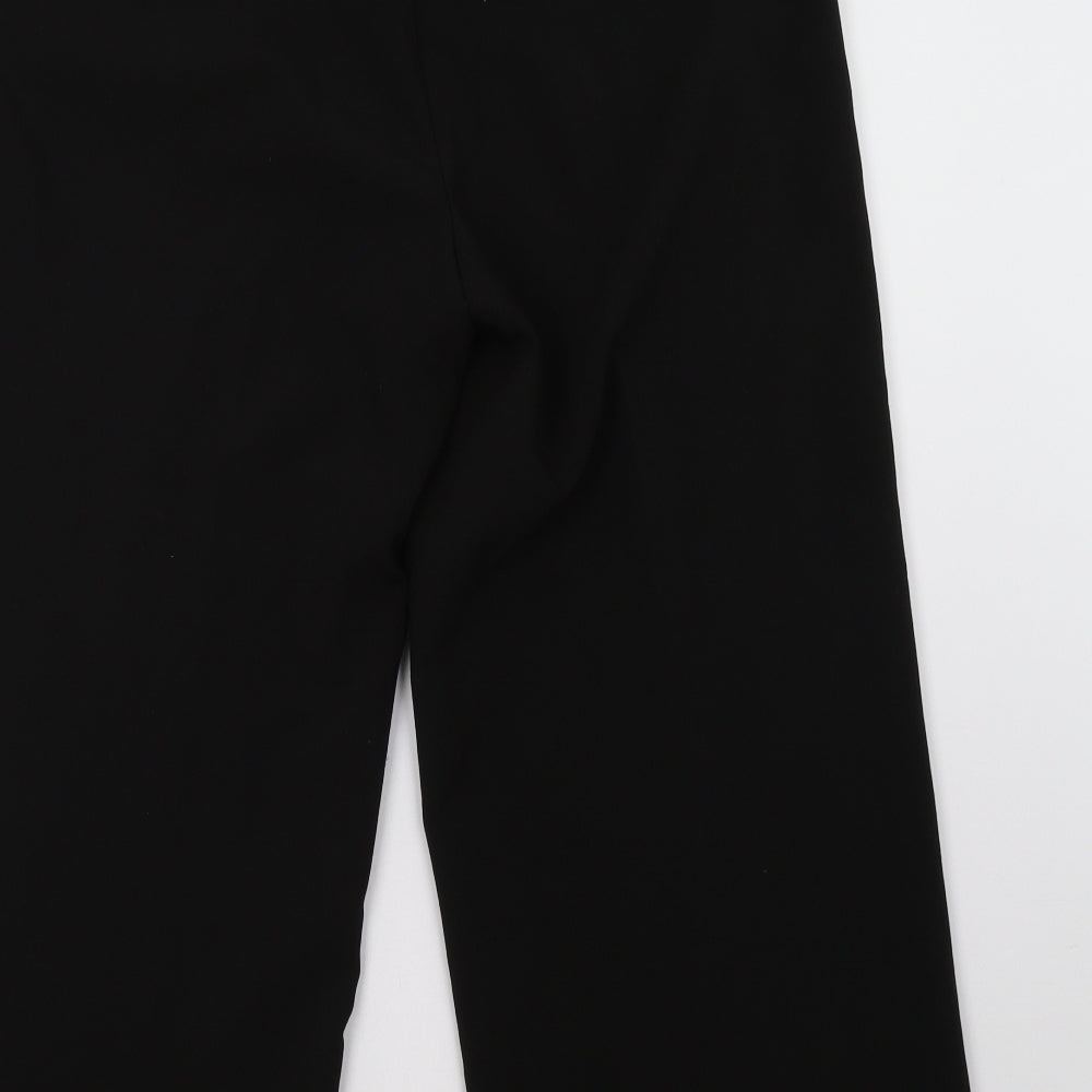 zar Womens Black Trousers Size 12 L29 in