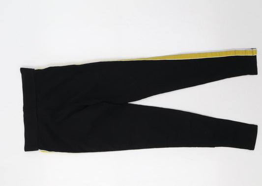 New Look Girls Black Sweatpants Trousers Size 9 Months