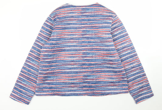 Anna De Lancay Womens Blue Jacket Blazer Size L - Chanel jacket