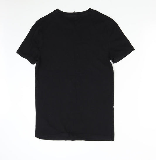 ASOS Womens Black Basic T-Shirt Size L - BRNX