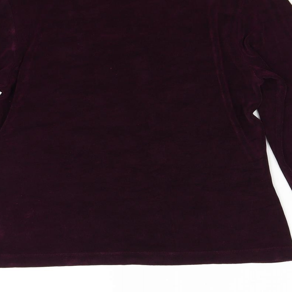 WEEKENDERS Womens Red Pullover Jumper Size S