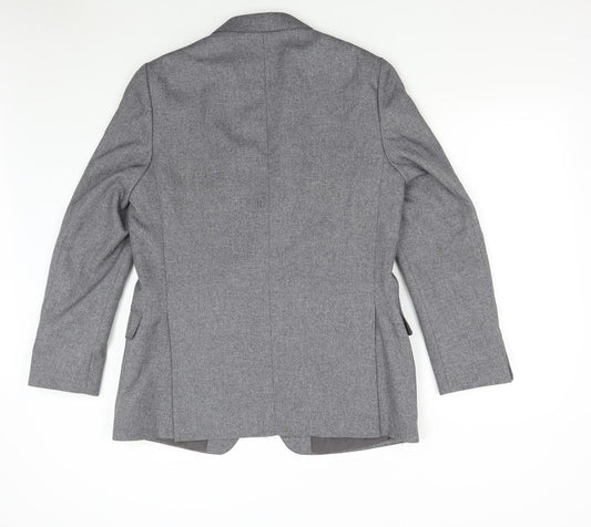 Harbarry Mens Grey Jacket Suit Jacket Size 42