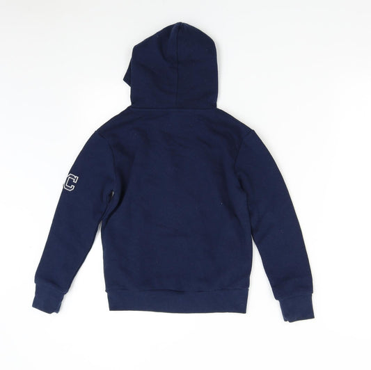 American College Girls Blue Pullover Hoodie Size 8 Years