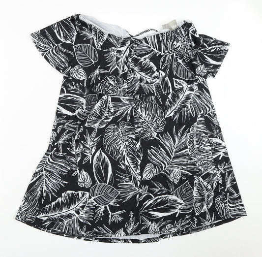 ASOS Womens Black Batik Mini Size 10
