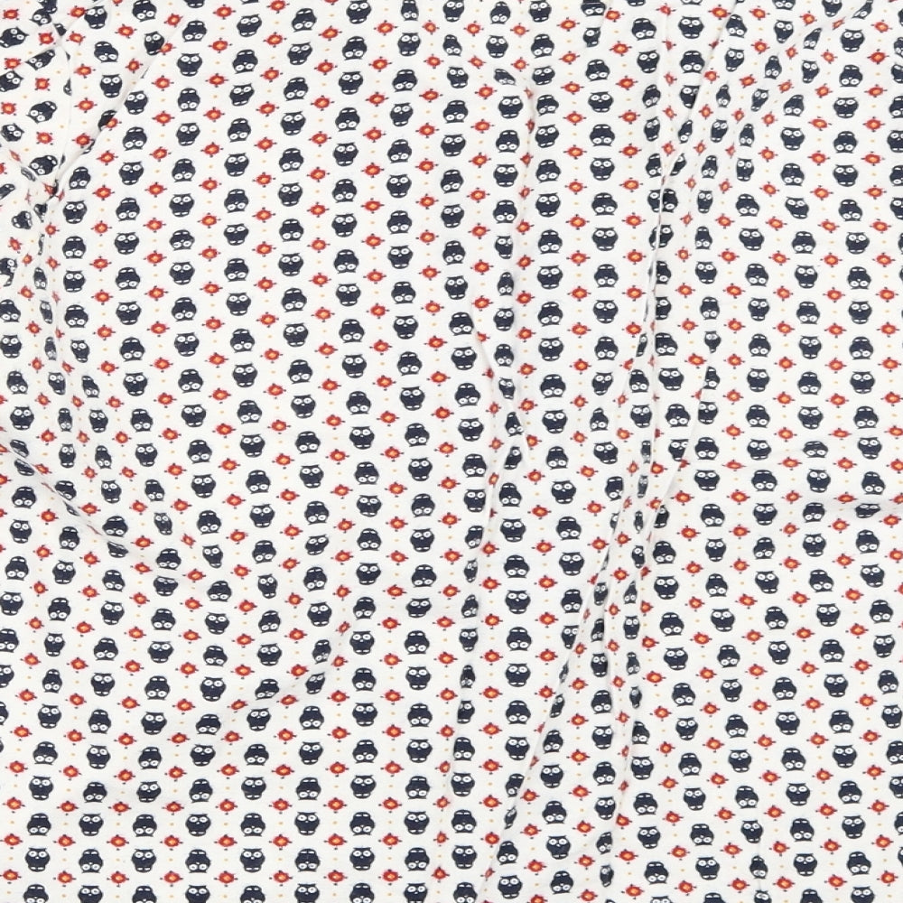 Matalan Womens Ivory Solid Top Pyjama Top Size 12
