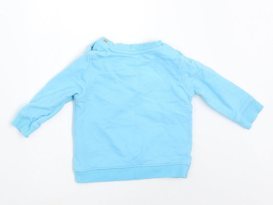 F&F Baby Blue Pullover Jumper Size 3-6 Months