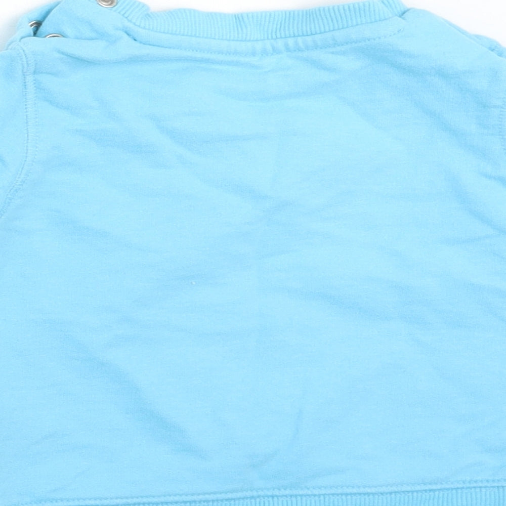 F&F Baby Blue Pullover Jumper Size 3-6 Months