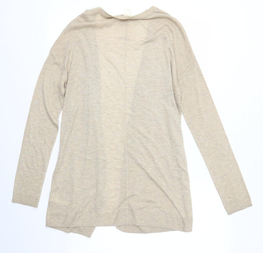 H&M Womens Brown Cardigan Jumper Size S