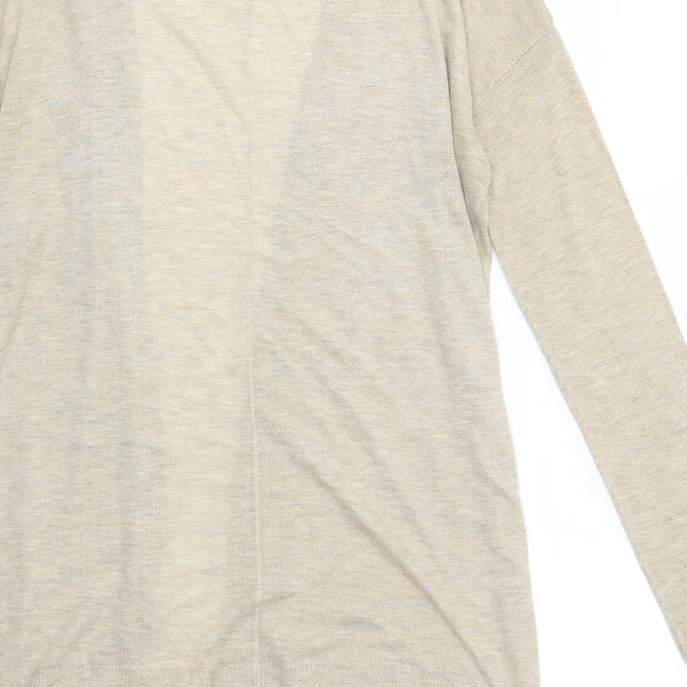 H&M Womens Brown Cardigan Jumper Size S