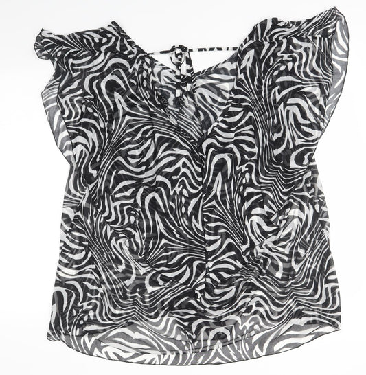 Joanna Hope Womens Multicoloured Basic Blouse Size XL