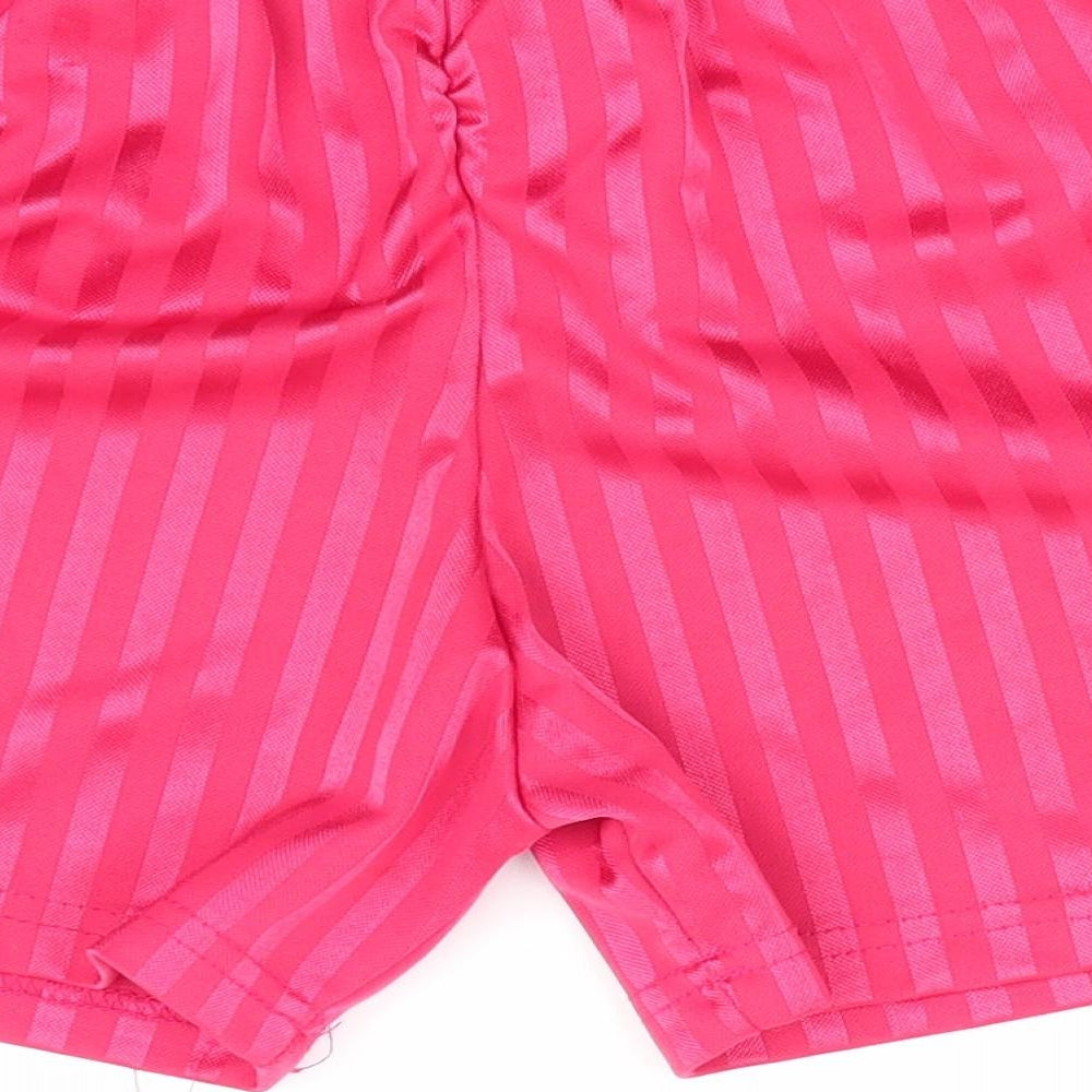 School Trends Boys Red Striped Utility Shorts Size 4-5 Years