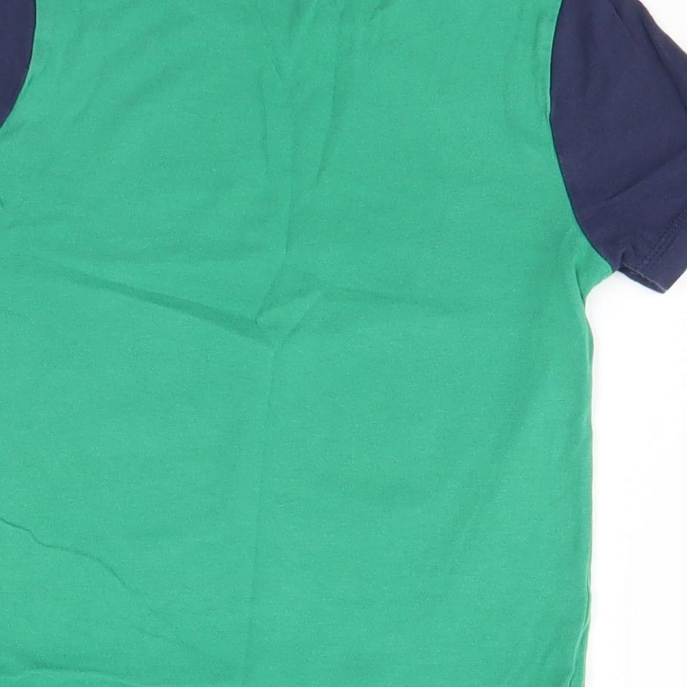 George Boys Green Basic T-Shirt Size 3-4 Years - Future Race Car Driver