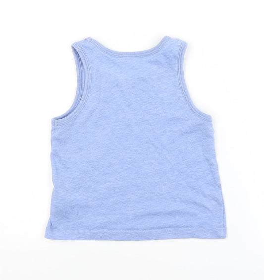 Primark Boys Blue Basic Tank Size 2-3 Years