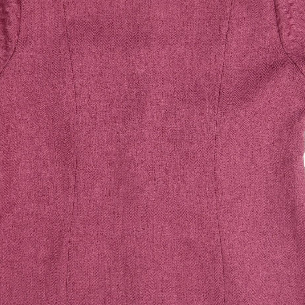 BM Womens Pink Jacket Blazer One Size