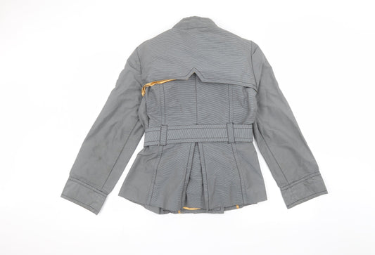 MNG Suit Womens Blue Jacket Size L