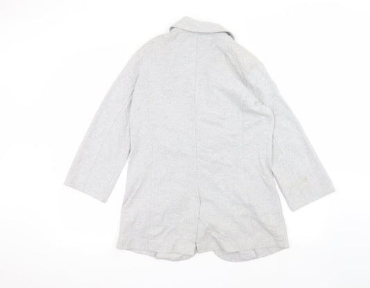 New Look Womens Grey Jacket Size 10