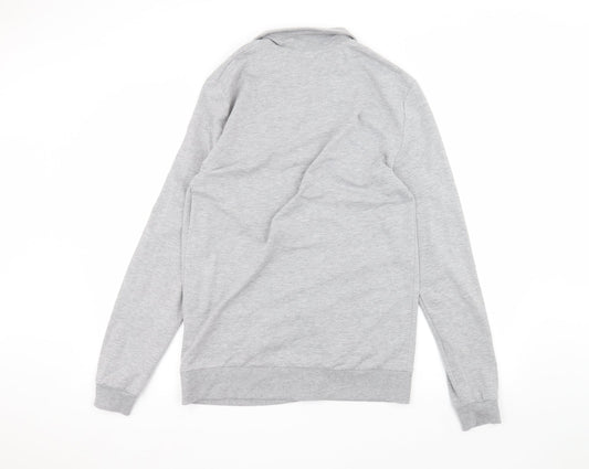ASOS Womens Grey Full Zip Jumper Size L