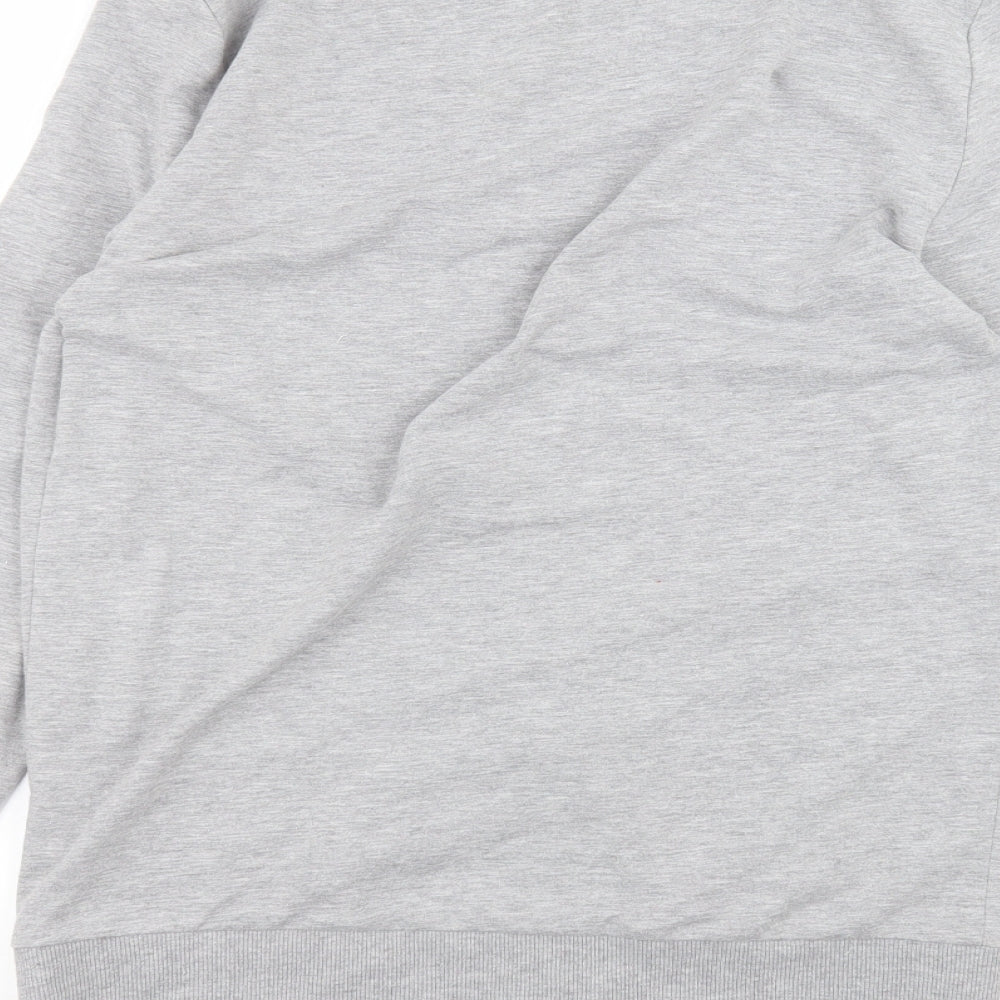 ASOS Womens Grey Full Zip Jumper Size L