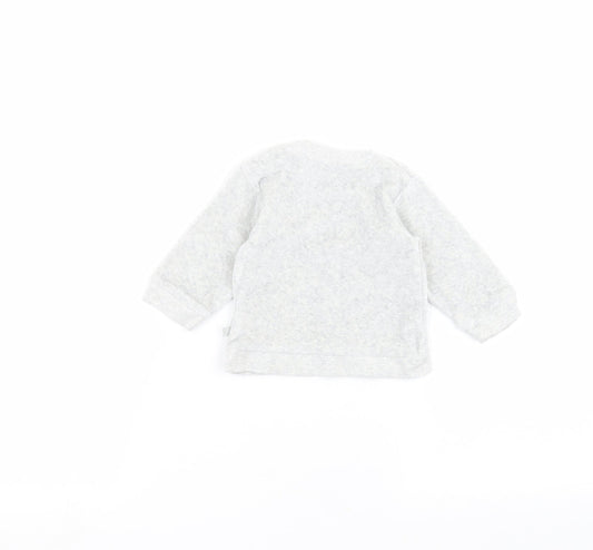 Marks and Spencer Baby Grey Pullover Jumper Size 3-6 Months