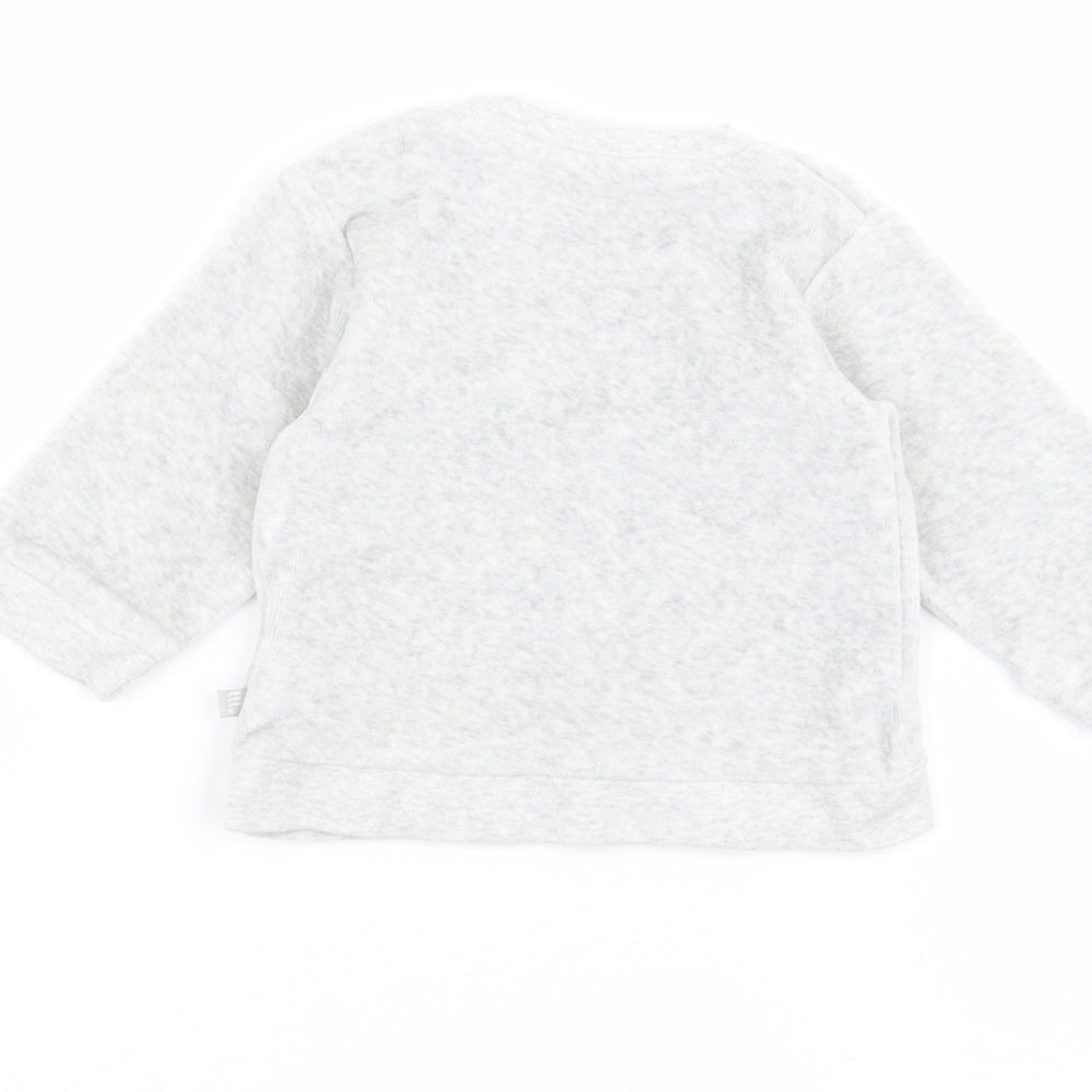 Marks and Spencer Baby Grey Pullover Jumper Size 3-6 Months