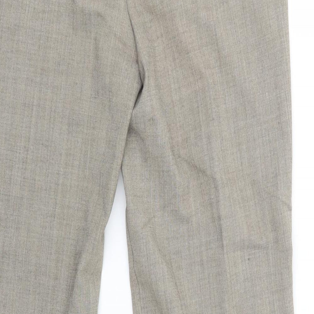 Preworn Womens Beige Trousers Size 29 in L28.5 in