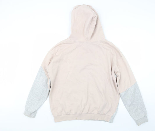H&M Girls Pink Pullover Hoodie Size 14 Years