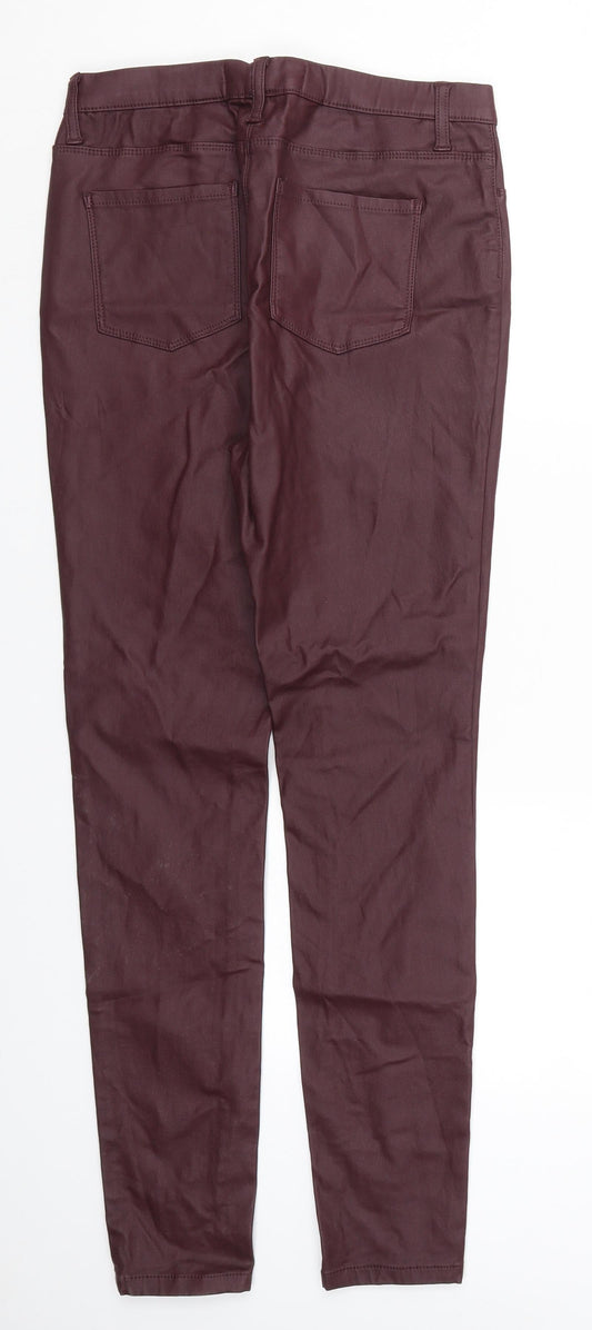 NEXT Womens Red Carrot Trousers Size 12 L29 in