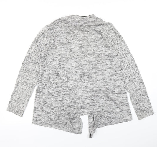 Voulez Vous Womens Grey Cardigan Jumper Size S