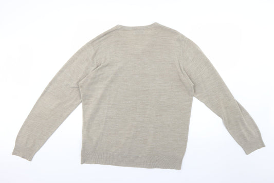 Marks and Spencer Mens Beige Jumper Size XL