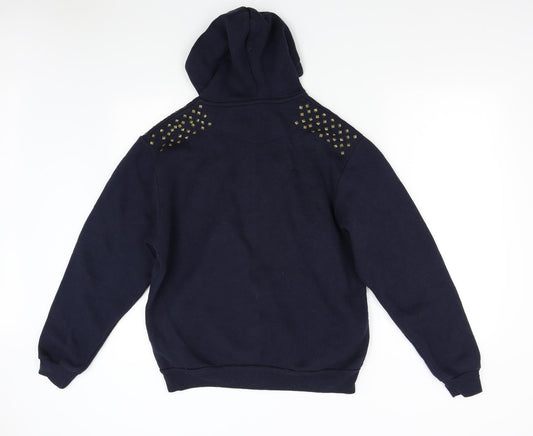 RWC Womens Blue Full Zip Hoodie Size M