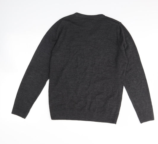 River Island Womens Grey Pullover Jumper Size M