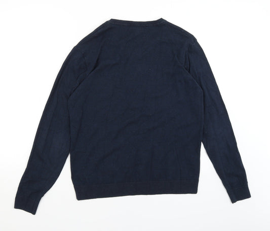 NEXT Mens Blue Pullover Jumper Size M