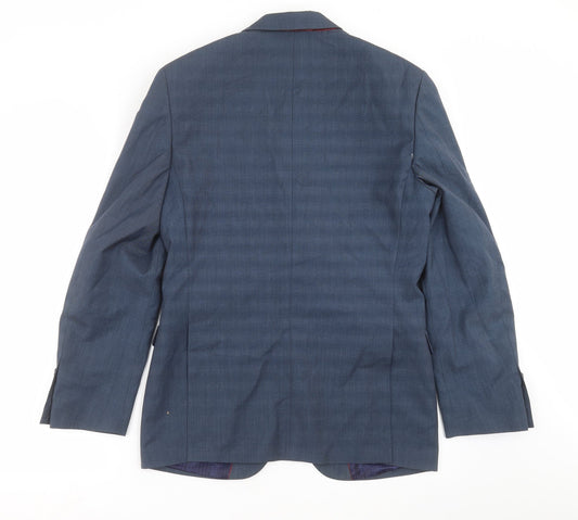 Burton Mens Blue Jacket Suit Jacket Size 38 - Tailored fit